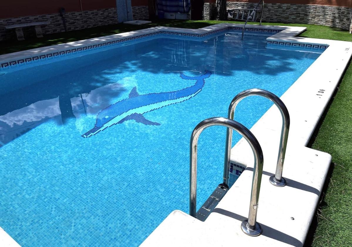 Chalet Los Pinos Con Piscina Privada Novo Sancti Petri Eksteriør billede