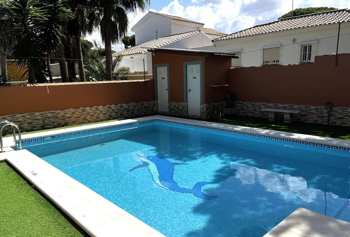 Chalet Los Pinos Con Piscina Privada Novo Sancti Petri Eksteriør billede